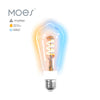 MOES Bombillo LED Vintage E27 RGB+CW 4.9W