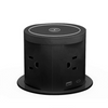Smart Omnia Torre de Poder Elevación Hidráulica 4 Tomas + USB C & A + Carga Inálambrica Black