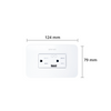 Smart Omnia Tomacorriente WiFi con USB