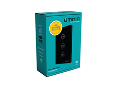 Smart Omnia Apagador Inteligente HÍBRIDO WiFi/RF 3 Vías (Negro)