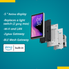 Smart Omnia Panel de Control "L" Alexa Buit In Zigbee & Bluetooth Hub