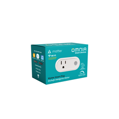 Smart Omnia Enchufe 15A con Monitor de Consumo