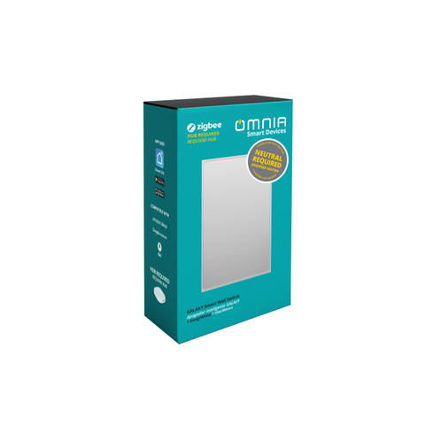 Smart Omnia Apagador GALAXY Zigbee 1 Vía (White)