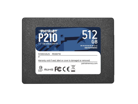 Patriot P210 - 512GB (SSD 2.5)