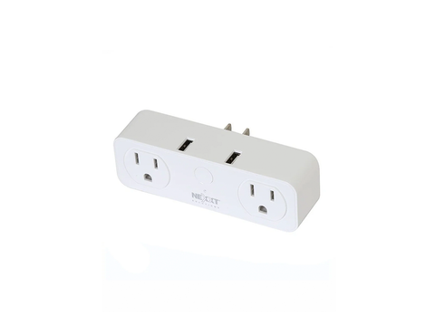 Nexxt Smart Wi-Fi Surge Protector Indoor Home - New