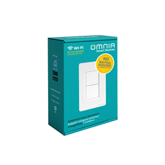 Smart Omnia Apagador ESSENTIALS Híbrido WiFi 2 Vías (Blanco)